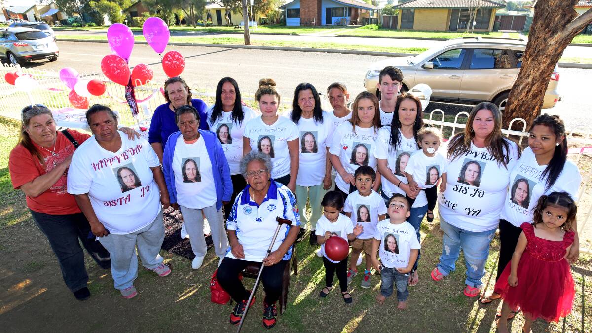 ALWAYS MISSED: Johann Morgan’s friends and family marked her birthday with a gathering and a candlelight vigil in September. Photo: Gareth Gardner 110915GGG01