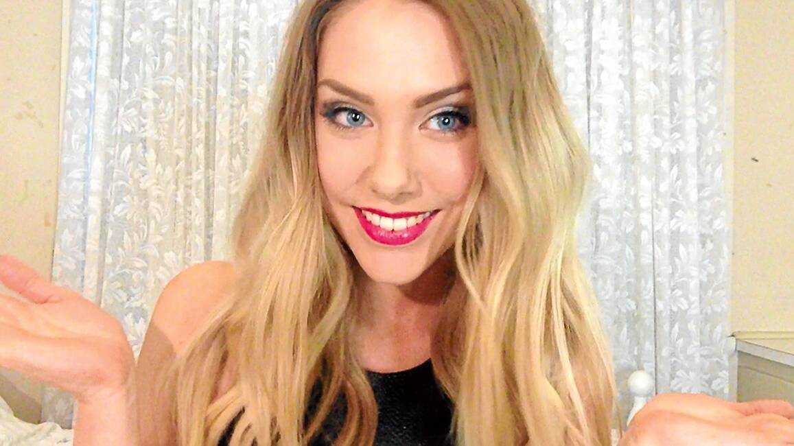 STRIKE A POSE: Tamworth woman Stephanie Bailey is a rising star in the YouTube world.
