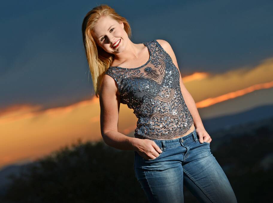 HOME-GROWN GLAMOUR: Tamworth beauty Jaymee Inwood will be competing in the Miss Country Australia Competition regional heats next week. Photo: Barry Smith 300914BSG21