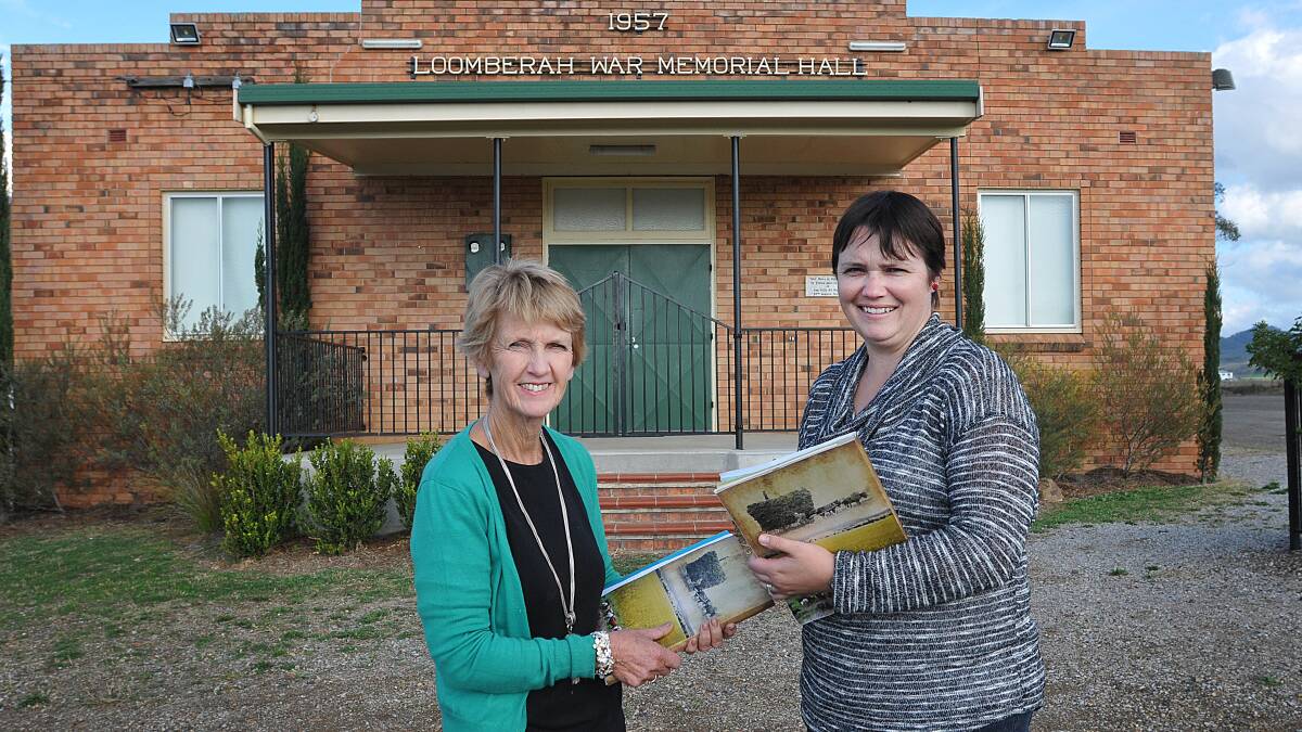 FAMILY HISTORY: Janelle Tongue and daughter-in-law Karlie Tongue, have helped put the family history of Loomberah into book form. 
Photo: Geoff O’Neill 020614GOG02 