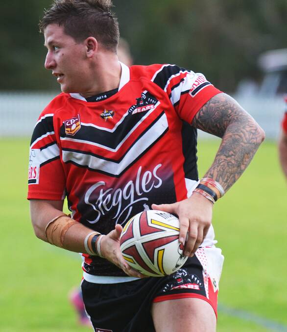 West Lions  have earmarked North’s front rowers Shane Wadwell (pictured) and captain Marshall Barker as the players to stop in this afternoon’s derby. Photo: Christopher Bath 110514CBA05