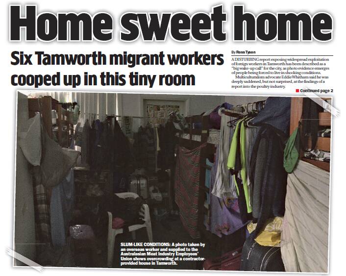 Six Tamworth migrant workers cooped up in this tiny room | POLL 