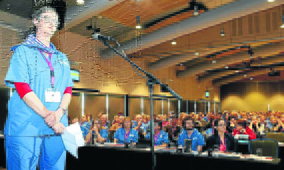 UNFAIR PAYMENT: NSW Nurses and Midwives’ Association branch 
secretary for Tamworth Hospital Jill Telfer said the proposed $7 medicare co-payment would disadvantage rural patients.
