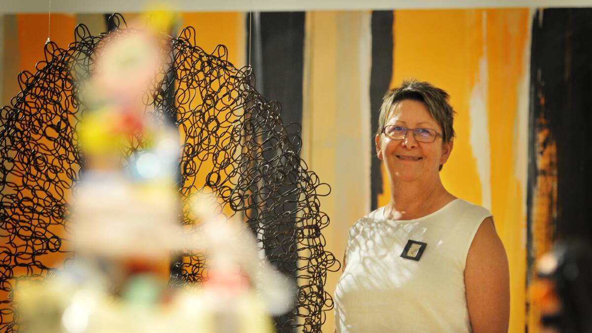 CULTURE SHOCK: Tamworth Regional Art Gallery director Sandra McMahon has announced she will resign in August. Photo: Gareth Gardner 030114GGB02