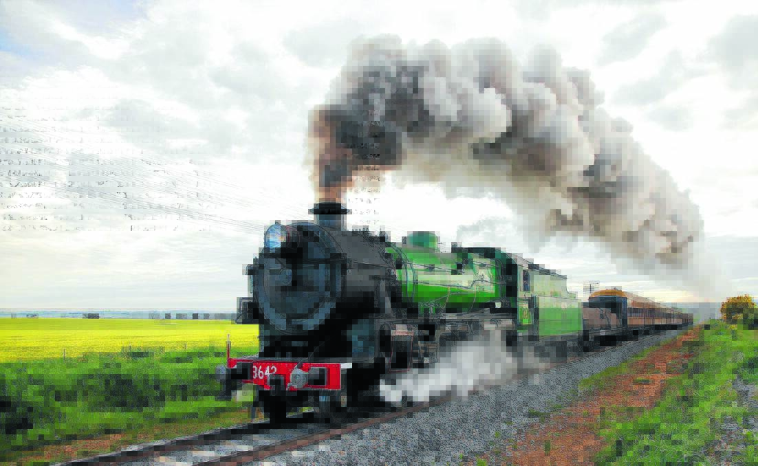 TIME TRAVELLER: The Heritage Express will whoosh into Tamworth on Saturday for return trips to Kootingal. Photo: Trent Nicholson