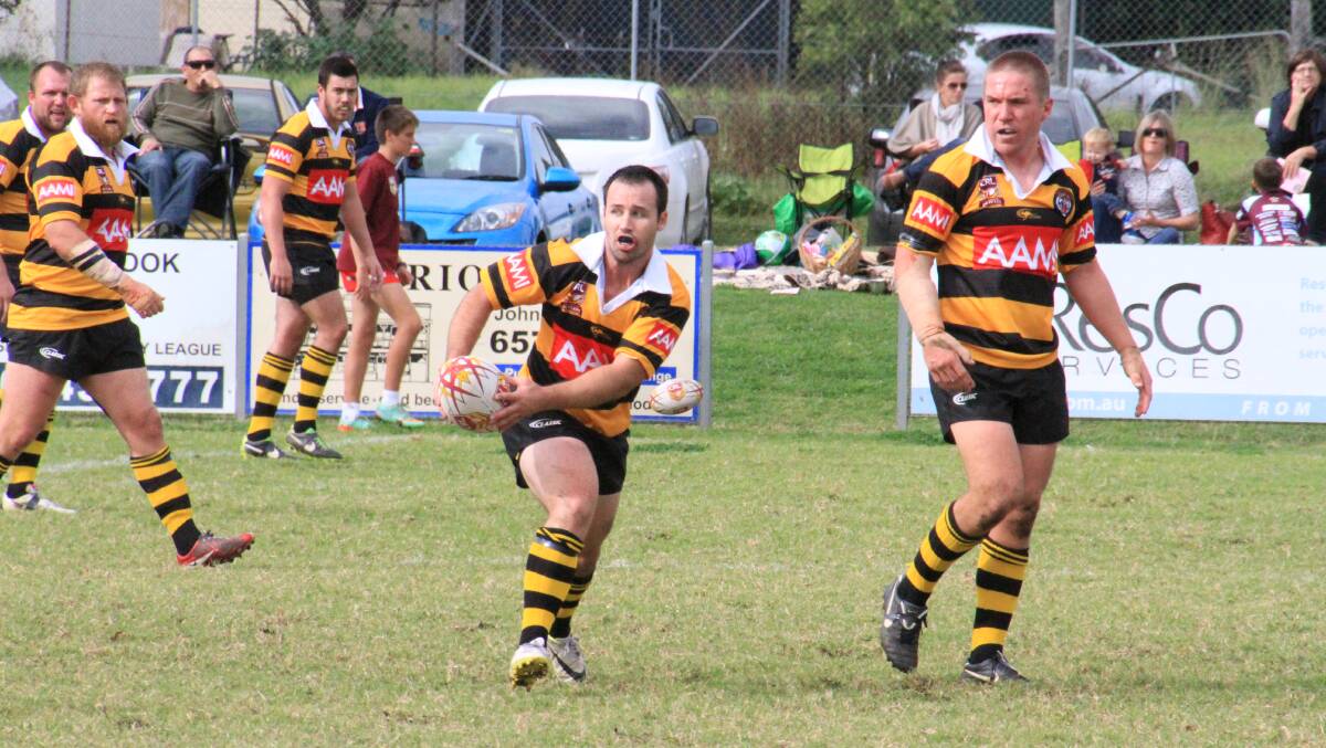 Greta-Branxton’s Daniel Bates sends the Greater Northern Tigers on the attack earlier this season. Denman's Ben Hagan (left) looks on as Scone and G21 coach of the year Daniel Ritter (right) had played the ball.