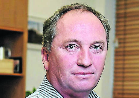 Federal Agriculture Minster Barnaby Joyce