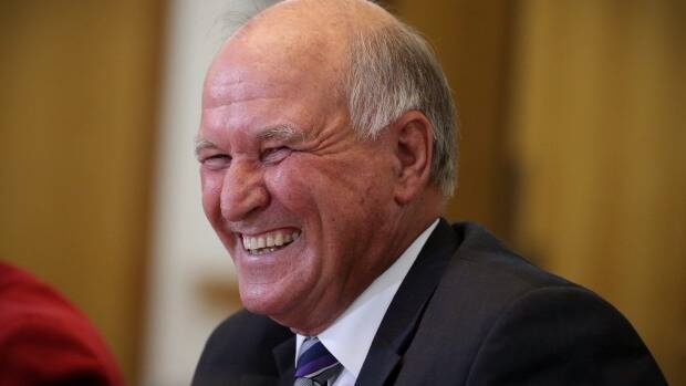 Former New England MP Tony Windsor will run against Deputy Prime Minister Barnaby Joyce at the federal election. Photo: Andrew Meares
