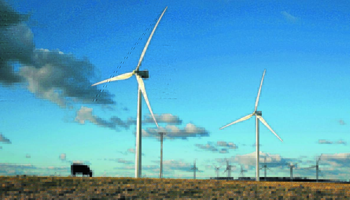 WIND BOOST: Bigger turbines have been approved for the Sapphire Wind Farm.