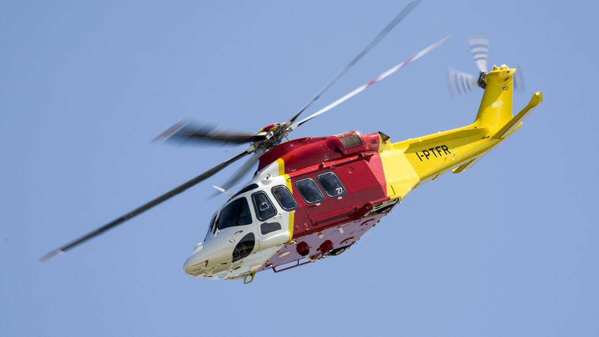 GROWING FLEET: The Westpac Rescue Helicopter Service has taken delivery of larger, new aircraft from Italy, in the form of the Agusta Westland AW139, which will be deployed across the region next year.