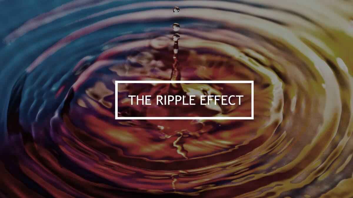 New ripple effects for wellbeing