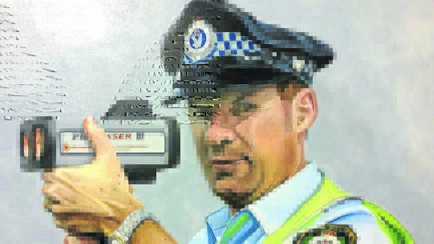 ANNIVERSARY SERVICE: Senior Constable David Rixon has been remembered by local police and family. 