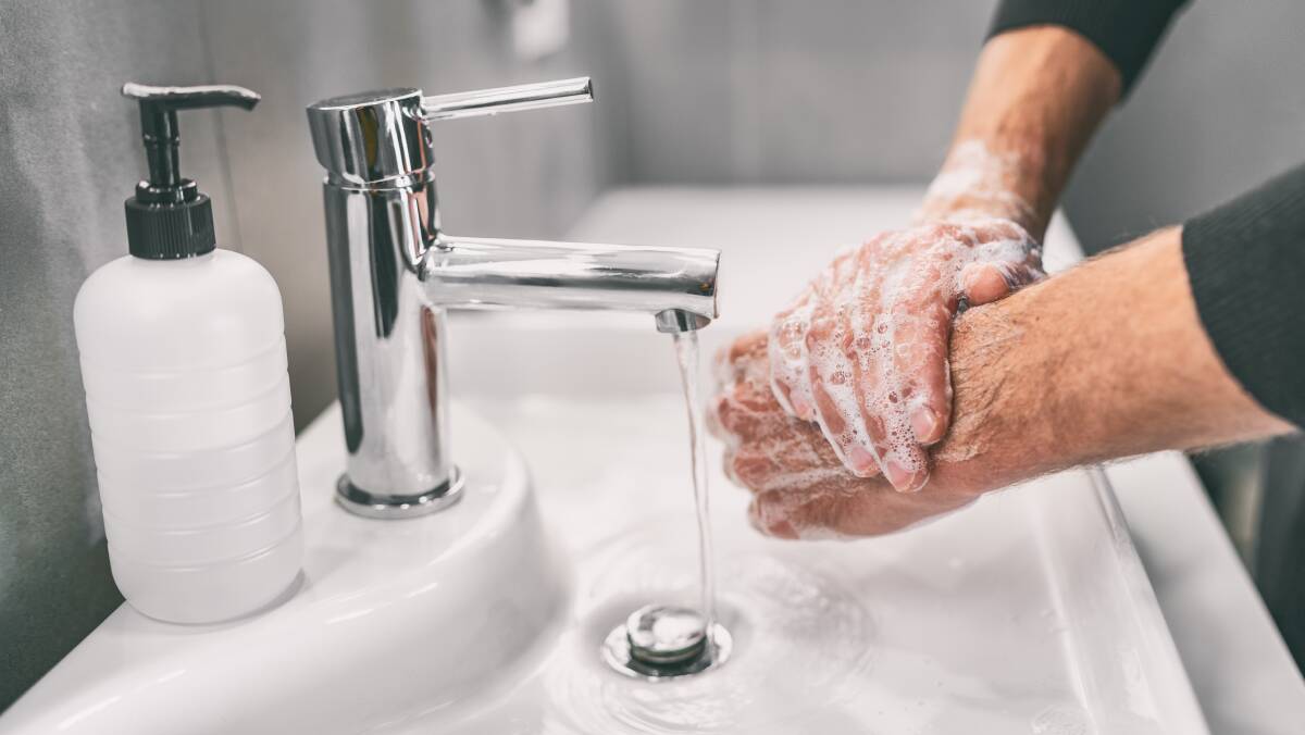 Hand washing with soap and water is recommended as one of the best ways to avoid COVID-19 infection. Picture: Shutterstock