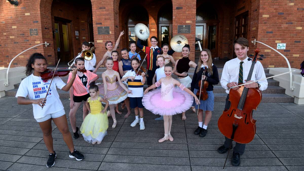 TALENTED: Tamworth dance and music students are gearing up for the 70th Eisteddfod. Photo: Gareth Gardner 070417GGA05