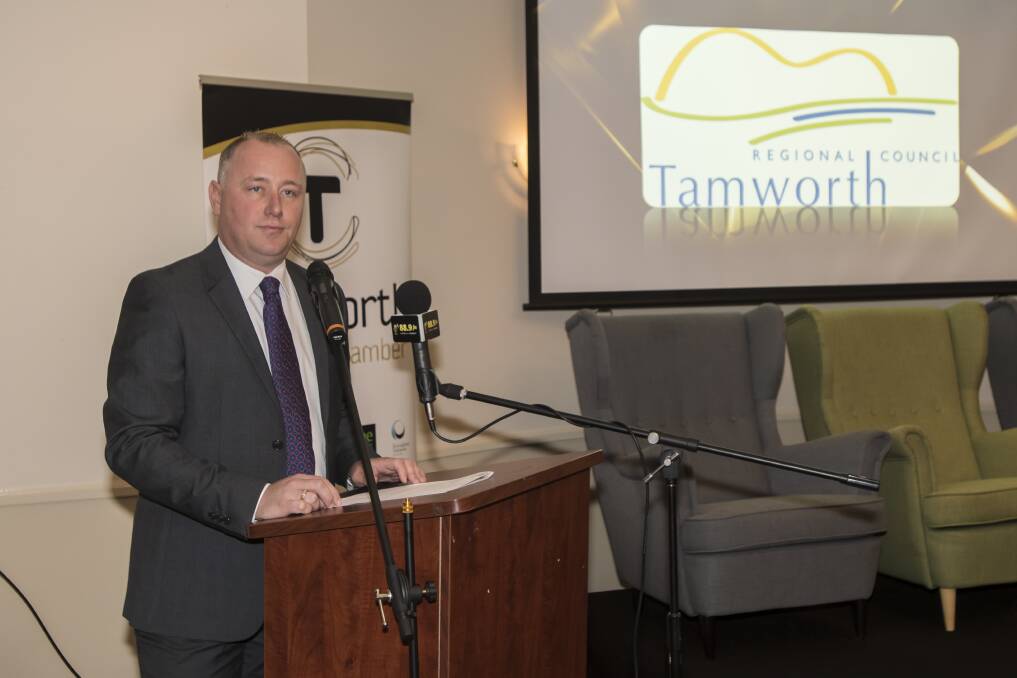 PROCESS: Tamworth Business Chamber president Jye Segboer said the framework of the levy was crucial to the consultation process. Photo: Peter Hardin 