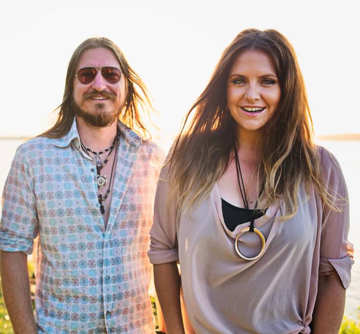 TAMWORTH BOUND: Adam Eckersley and wife Brooke McClymont are the headline acts for the weekend's concert in Bicentennial Park. 