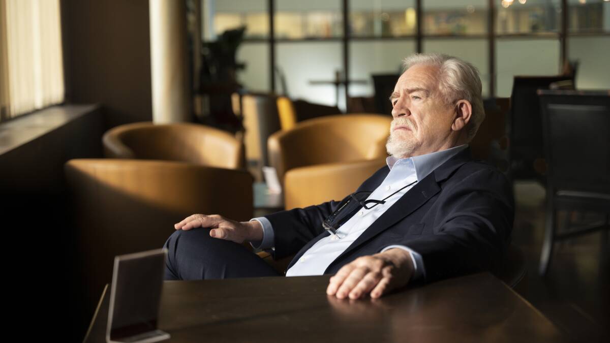 Brian Cox plays media mogul Logan Roy in Succession. Picture: Foxtel/HBO