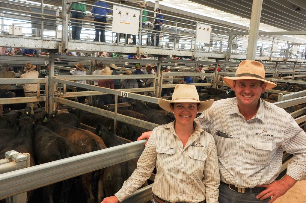 Karina and Daniel McCulloch from McCulloch Agencies are set to bring hobby farmer's sales back to Tamworth. 