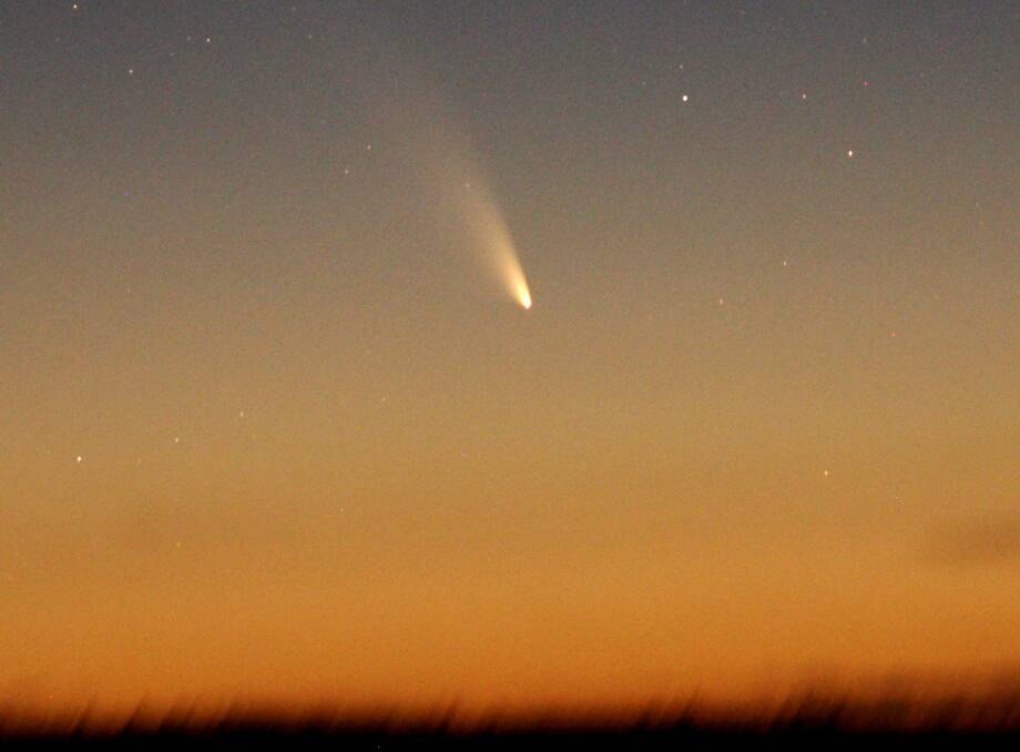Comets soar into mystery and history