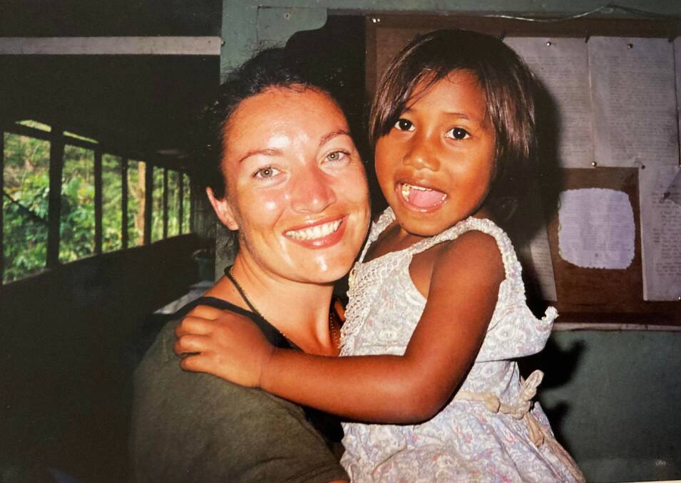 PHOTO GALLERY: Tamara Sloper-Harding during her deployment in Timor-Leste. Picture: Supplied/Geoff Jones