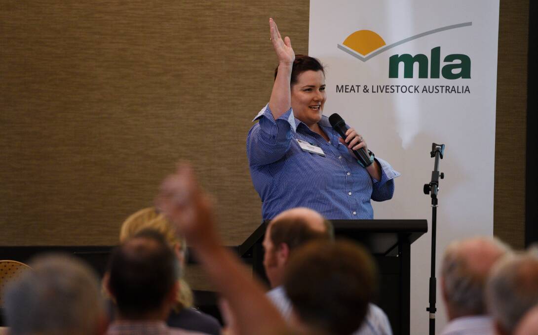 MSA operations manager Hayley Robinson spoke about compliance and benchmarking. 051017GGC006