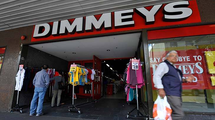 Facing the music: Bargains are Dimmeys' business but a legal question mark hangs over the safety of some of its products.