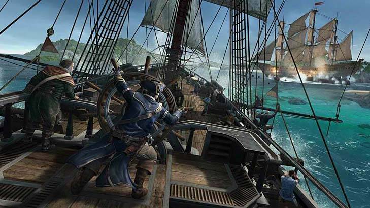 Assassin's Creed offers the chance to pilot a ship.