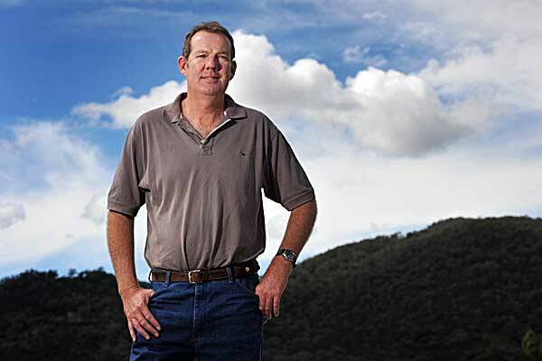 WHO BENEFITS? Phil Laird, farmer and owner of Middle Creek, Maules Creek. Photo: Barry Smith 190412BSC06