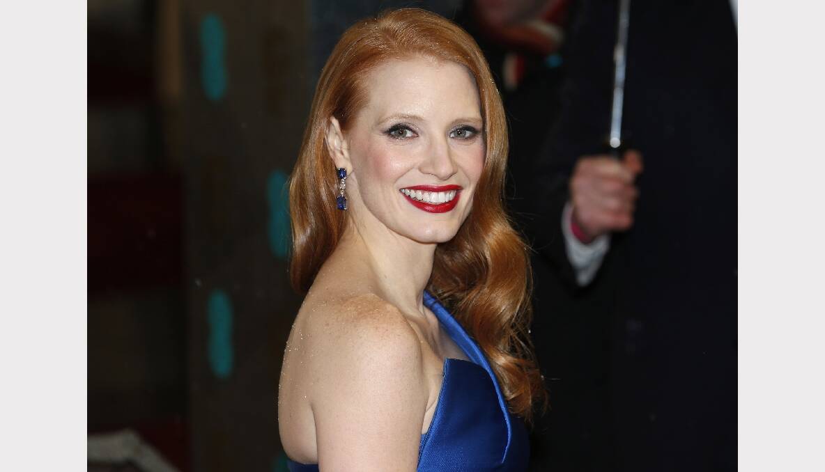 Best Actress in a Leading Role: Jessica Chastain for Zero Dark Thirty. Photo: GETTY IMAGES