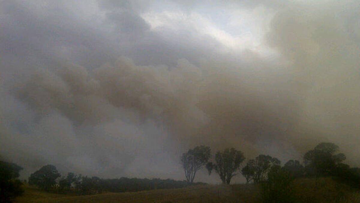 Just outside Bungendore. Photo: ACREM/Twitter.