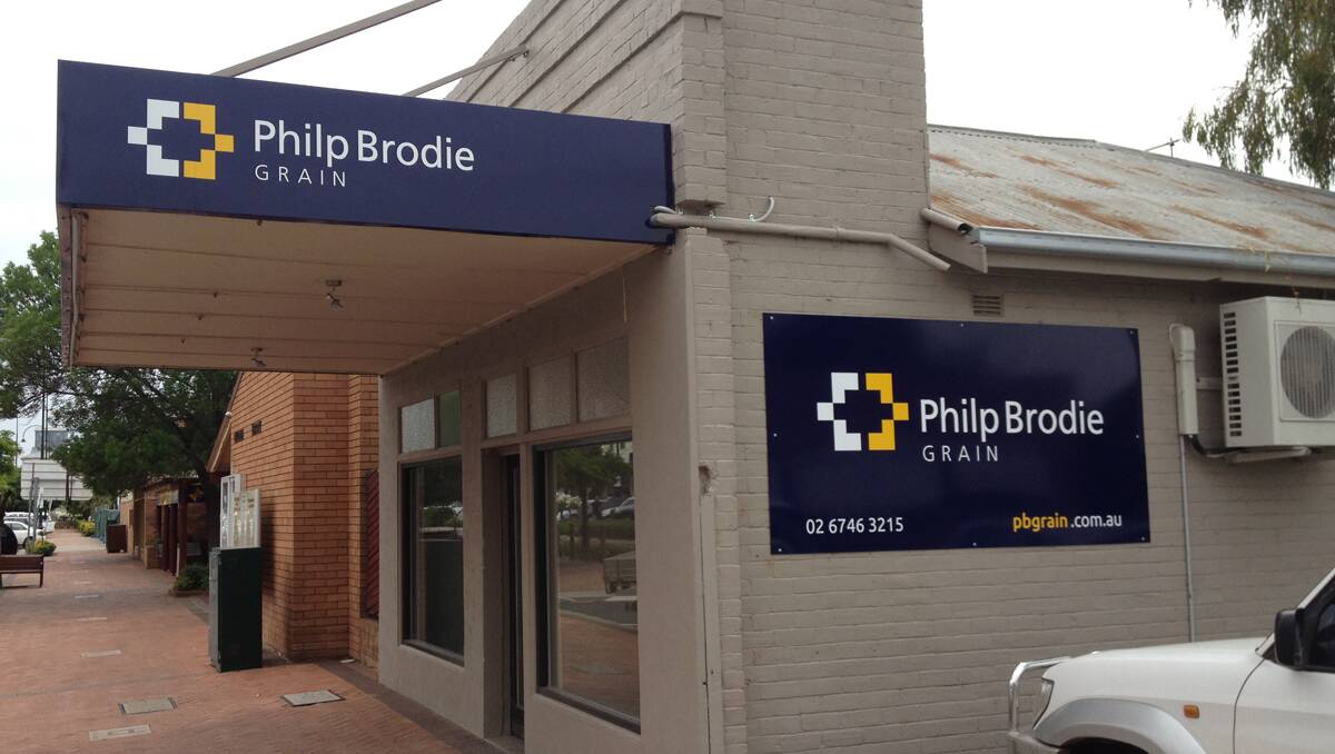 NEW PRESENCE IN LIVERPOOL PLAINS: The new Philp Brodie Grain office at 191 George St, Quirindi. A grand ribbon-cutting ceremony will take place tomorrow.