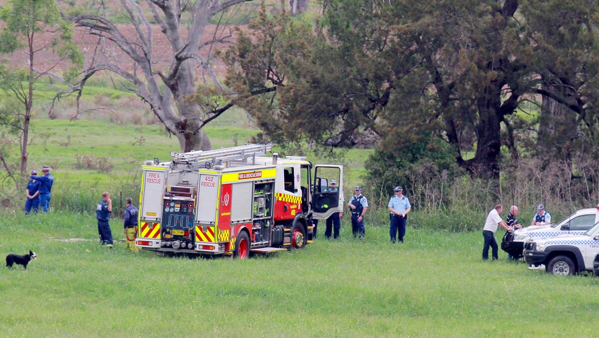 DEATH: The scene of the accident off Johnston St yesterday. Photo: Robert  Chappel 280213RCD01