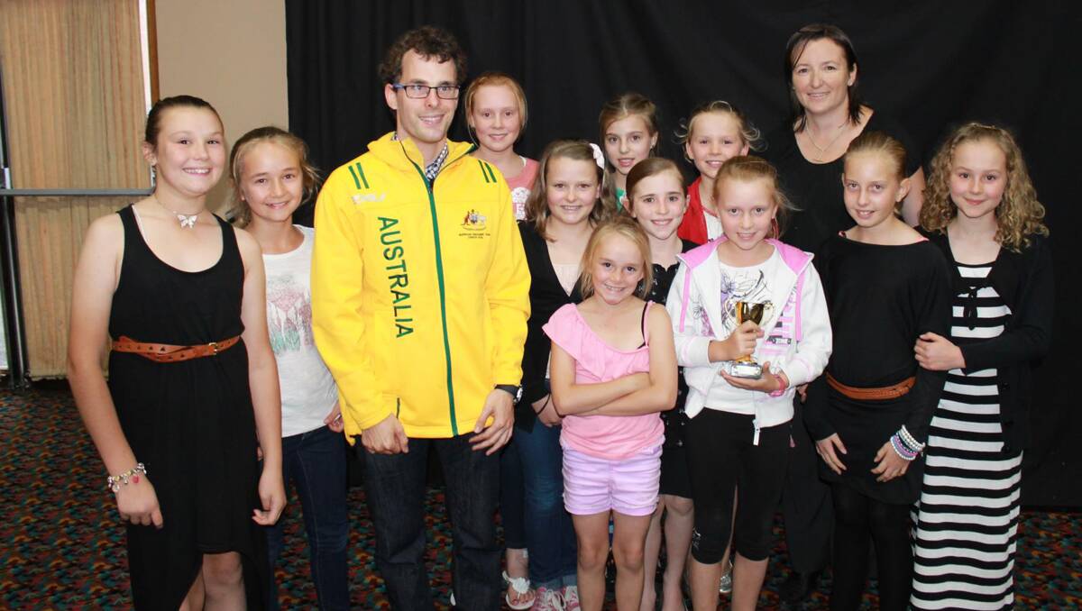 The Duval Hawks U11s hockey girls were acknowledged for their undefeated season.