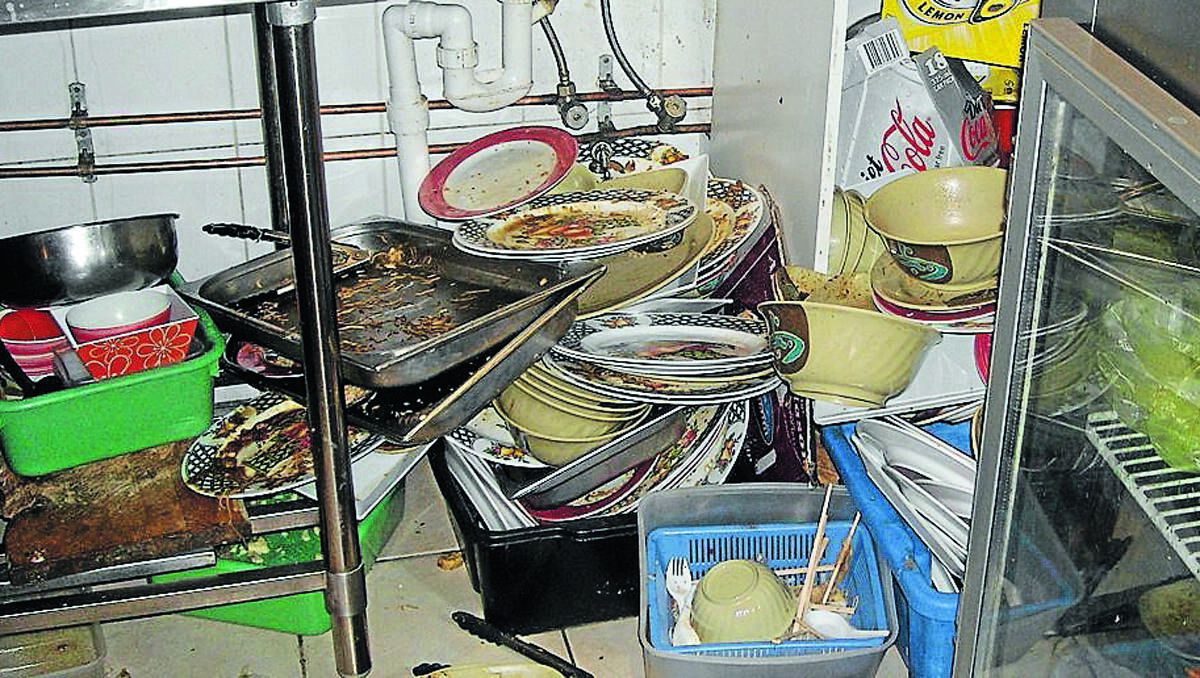 DIRTY BUSINESS : Food business owners are being encouraged to see the connection between hygiene and business success.