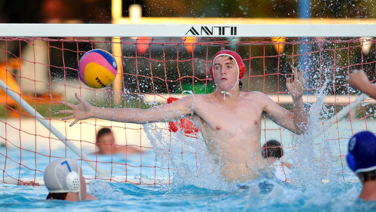 Peel’s Ryan Parker has been saving plenty of goals at this week’s State CHS Carnival. Photo: Grant Robertson. 191012GRA14