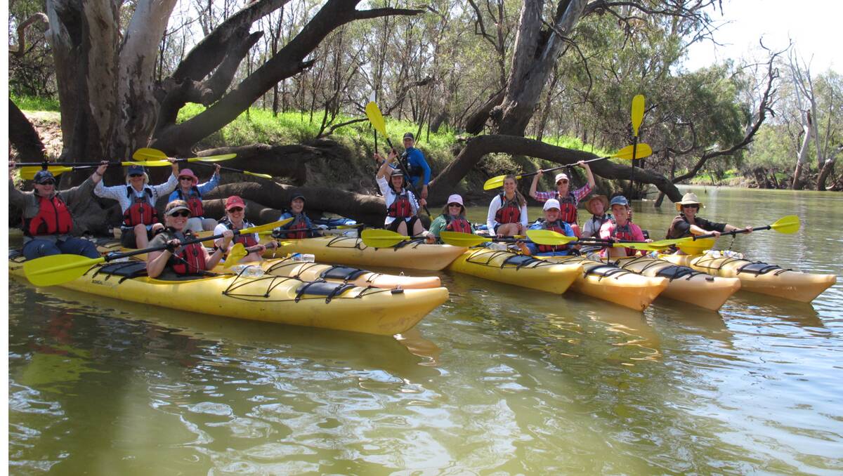 HUGELY POPULAR: The Namoi Catchment Management Authority has two kayak trips organised for next week – but the one in Gunnedah has already sold out. Photo courtesy Namoi CMA