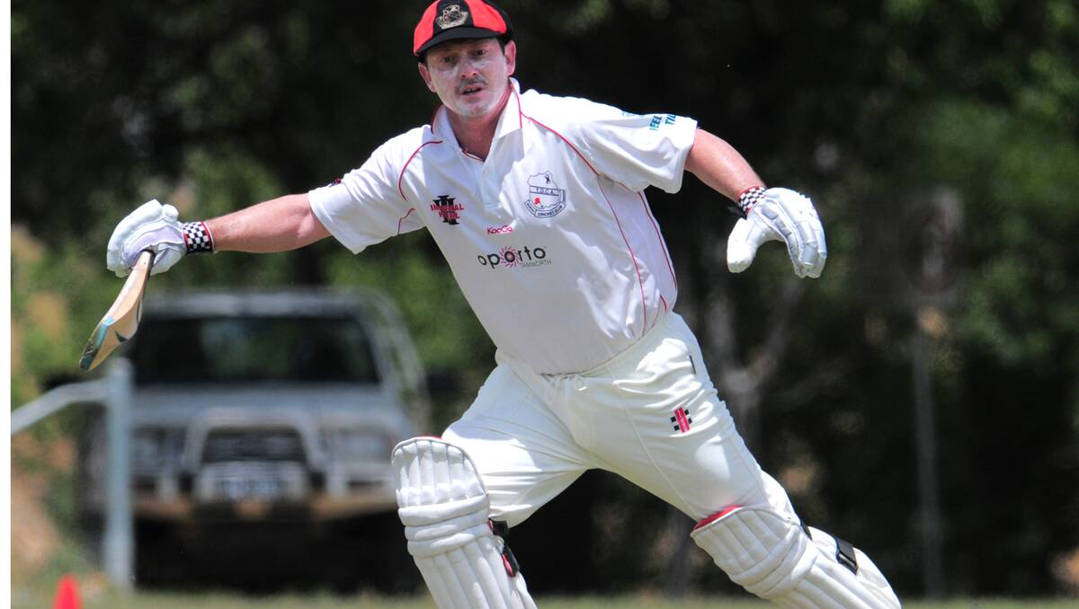 North Tamworth and Tamworth oprder bat Adam Lole was in form with the bat over the weekend.  Photo: Barry Smith 171112BSC07