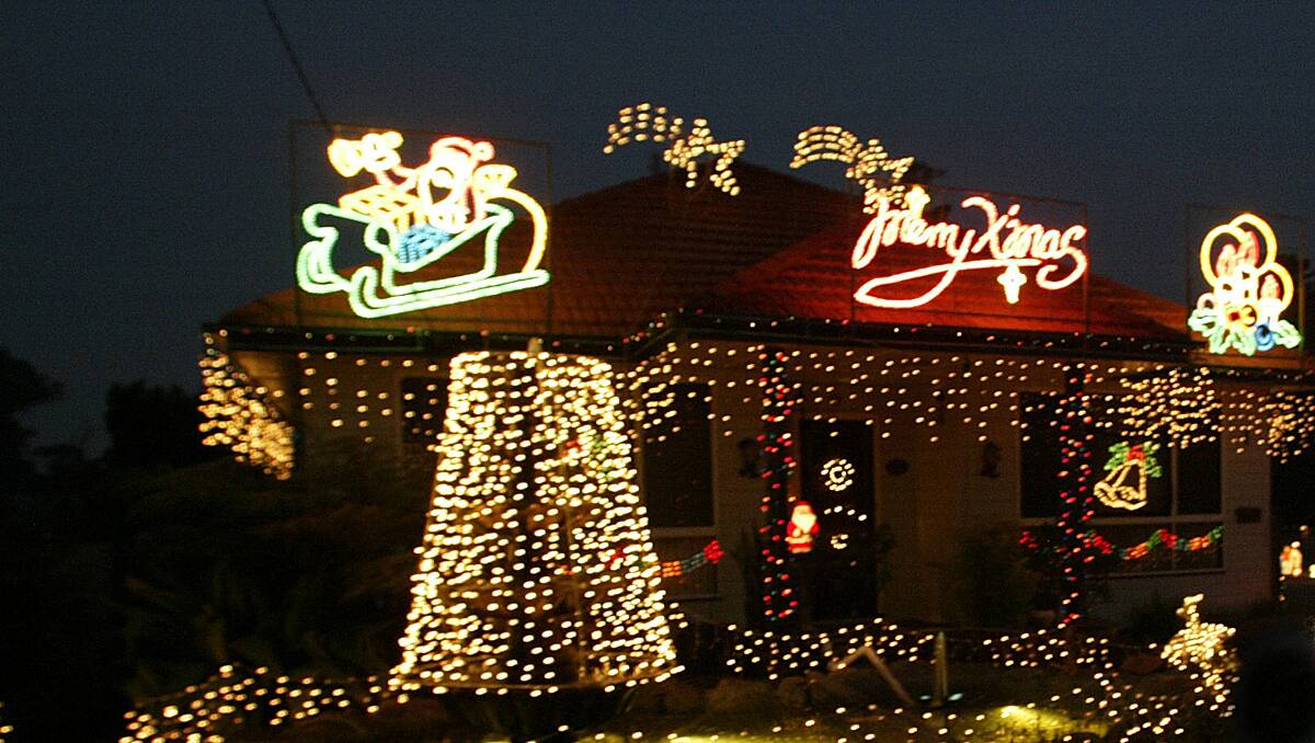 A SPATE of Christmas lights recalls has prompted electricians to urgently warn homeowners to check their festive decorations before plugging them in. Photo: Fairfax