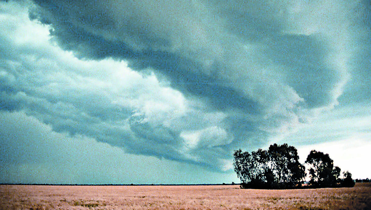 There has been a severe thunderstorm warning issued by the Bureau of Meteorology this afternoon. Photo: The Leader archives