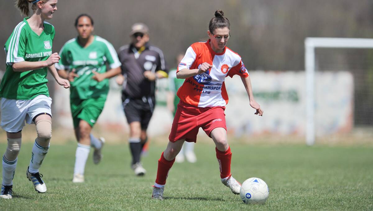 Action from the NIF Women's Premier League grand final. Photo by Grant Robertson.