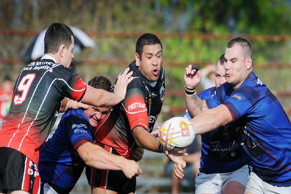 Photos from The West Lions win over The North Tamworth Bears on Sunday afternoon. Photos: Gareth Gardner.  080912GGD02